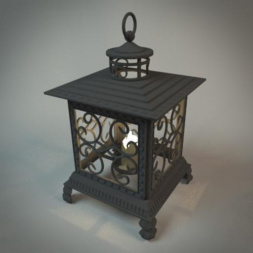Decorative lantern/candle holder preview image